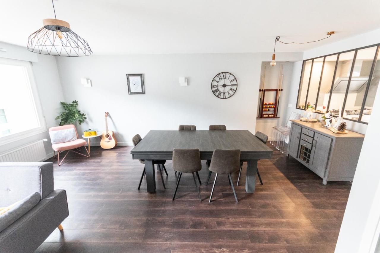 La Bigote-Ideal Groupe-6 Chambres-Billard-Terrasse Angers Luaran gambar